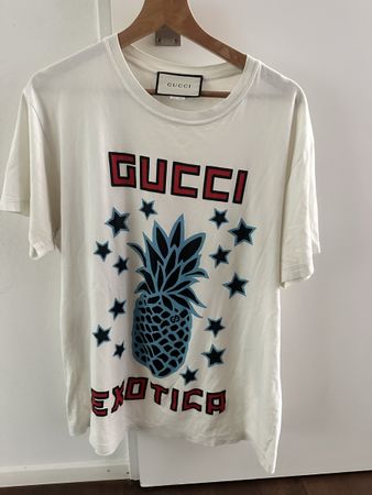 Gucci T-Shirt Exotica Ananas, guter Zustand, Sommer Hit!