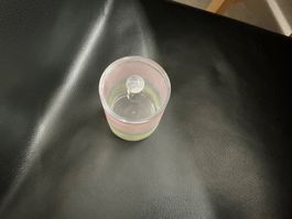 Praktische Aufbewahrungsdose zbs. Für Wattestäbli