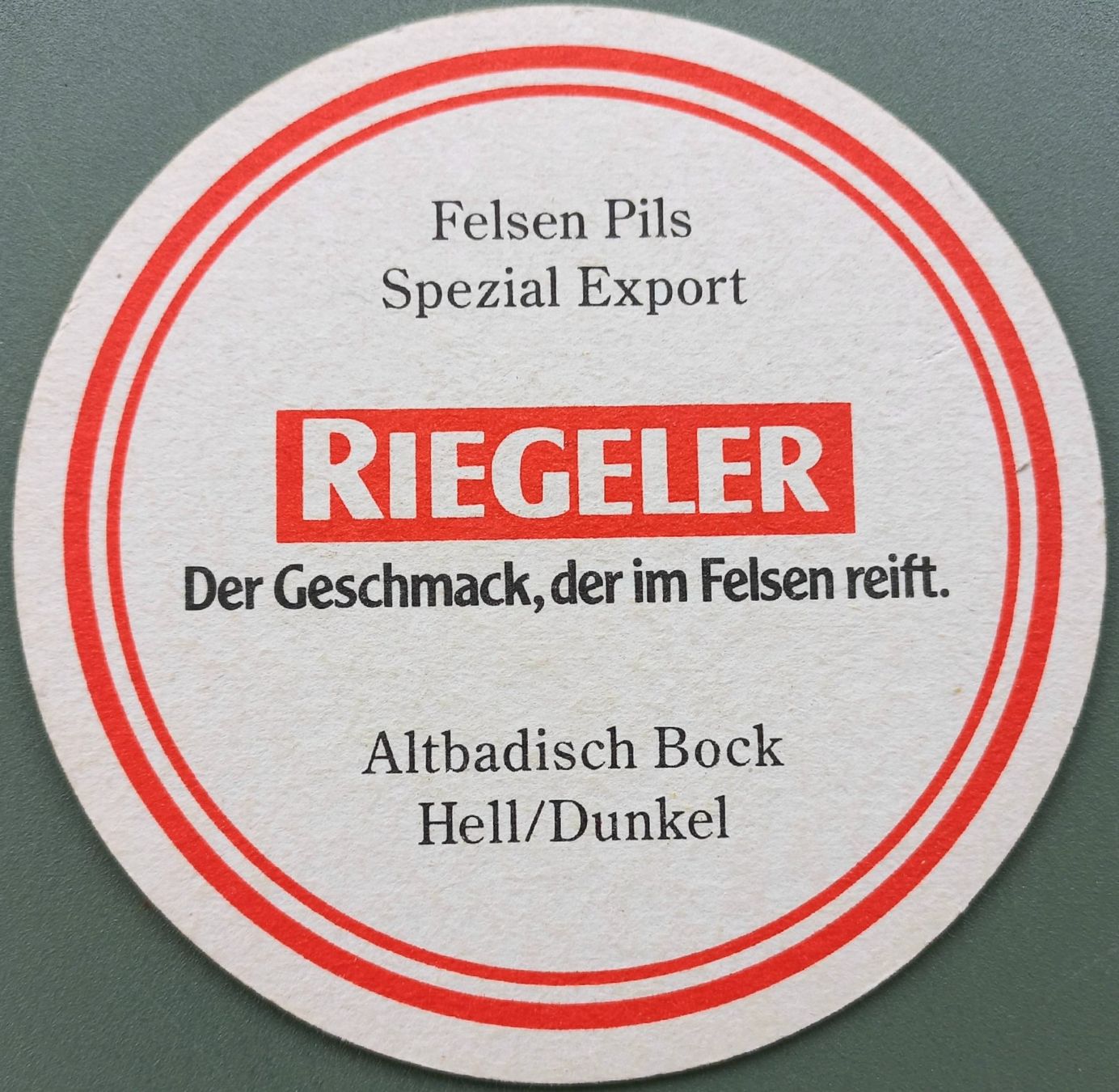 Sottobicchieri: Bierdeckel - Riegeler - D – Usato da Niederuzwil venduto da lubimaja 1