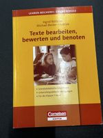 Texte bearbeiten, bewerten, benoten - Cornelsen Skriptor