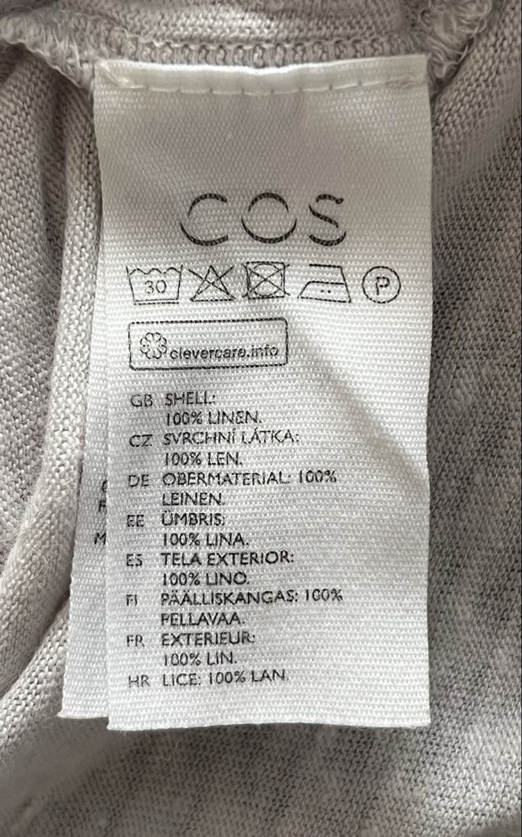 Cos T-shirts: T-shirt en lin COS – D'occasion à Lausanne par micou47 3