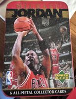 Michael Jordan – Upper Deck 1996 – 6 cartes métal en boîte