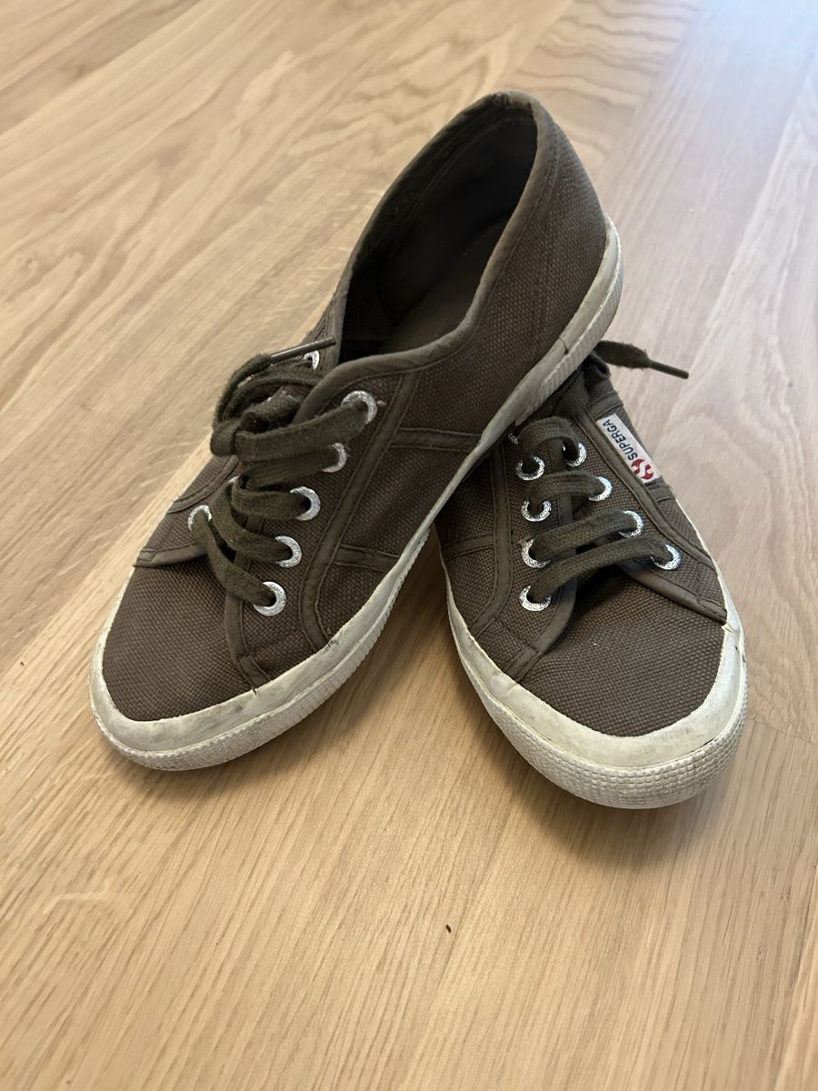 Superga Damenschuhe: Superga Canvas Sneaker Khaki, Grösse 36 – Gebraucht aus Luzern von iri_5pg9 5