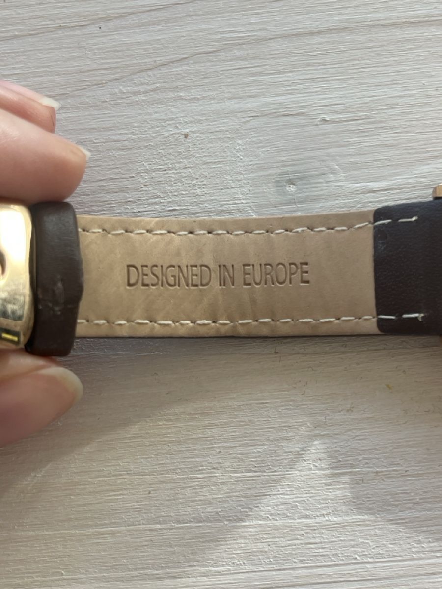 Uhren: Brown Leather - Green - Rosegold Hardware Watch – Neu (gemäss Beschreibung) aus Hinwil von vki_z6jk 2