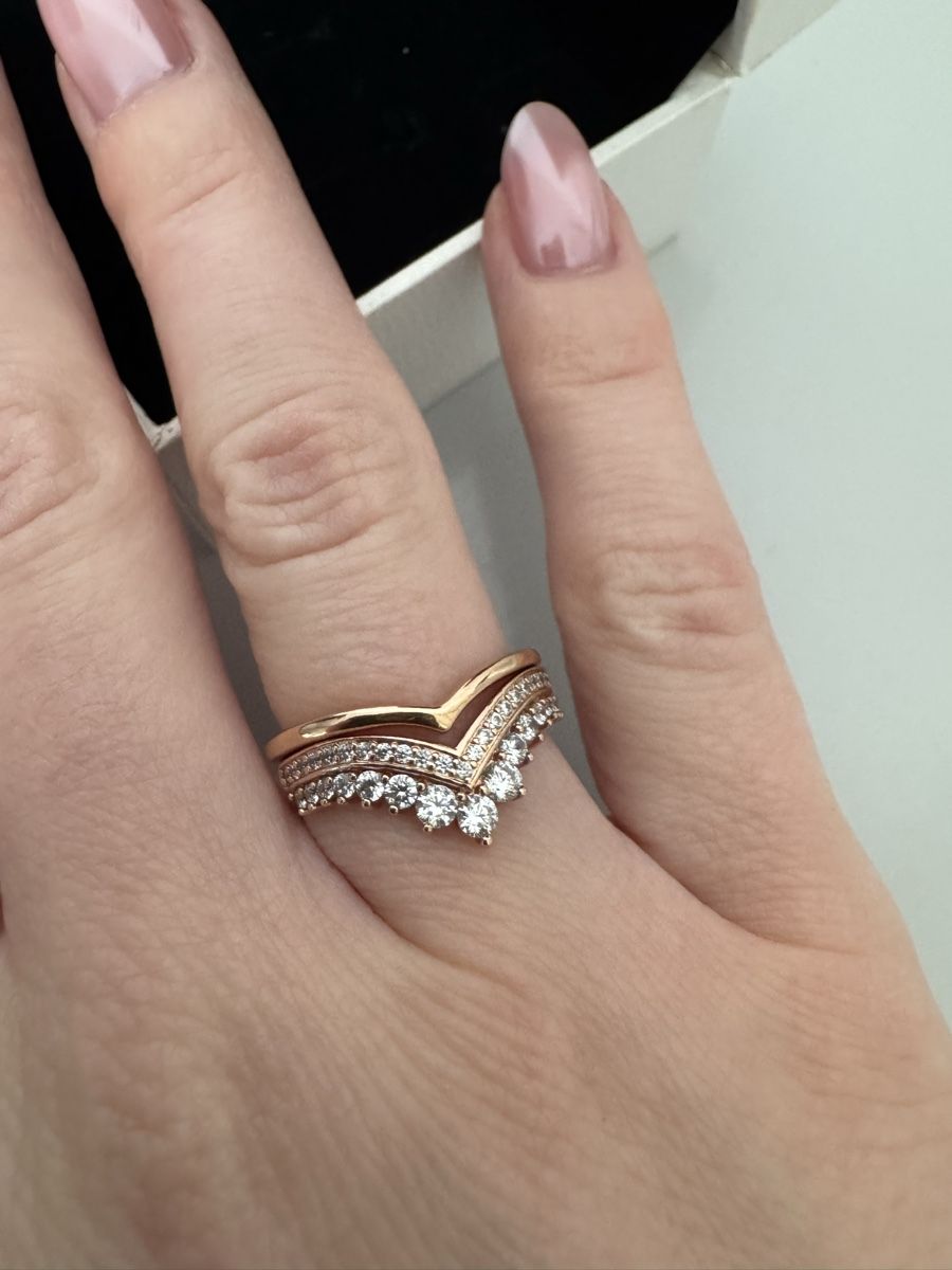 Pandora Anelli: Pandora Ring Set – Nuovo (secondo la descrizione) da Meilen venduto da nic_77cd 1
