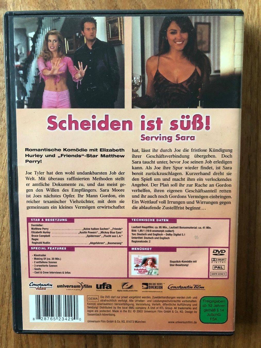 Tutti i DVDs: DVD Serving Sara – Usato da Belp venduto da brb66 1