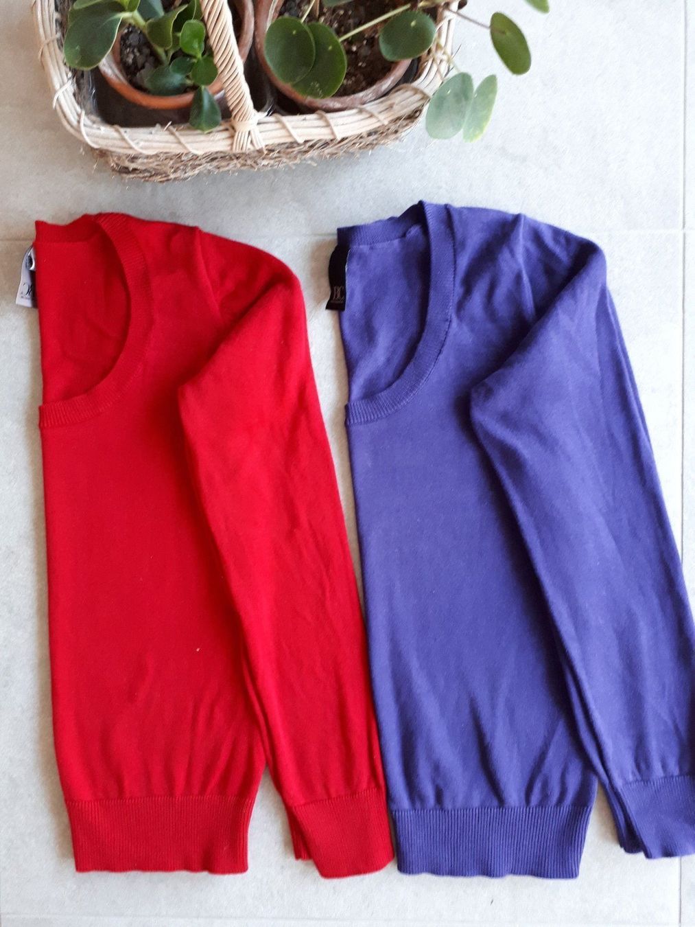 Maglioni & Felpe: 2 Pullover: Baumwolle, Gr. 34 – Usato da Mühlethal venduto da prackendorf 1