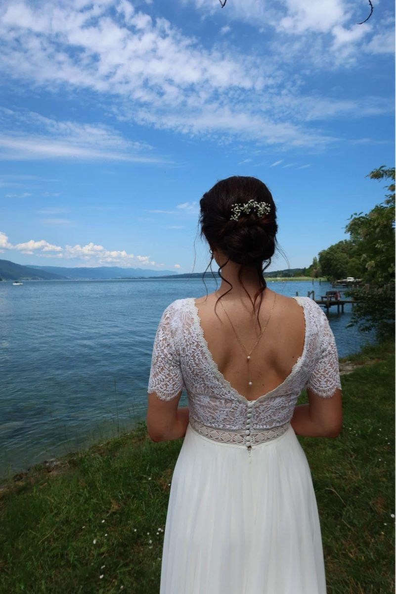 Kleider: Brautkleid Gr. 36 Boho – Neu (gemäss Beschreibung) aus Erlach von sch_w9np 1