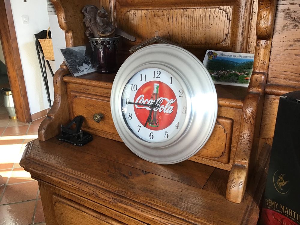 HORLOGE MURALE NASCAR Coca-Cola Dale Earnhardt et Dale Jr EUR 15,50