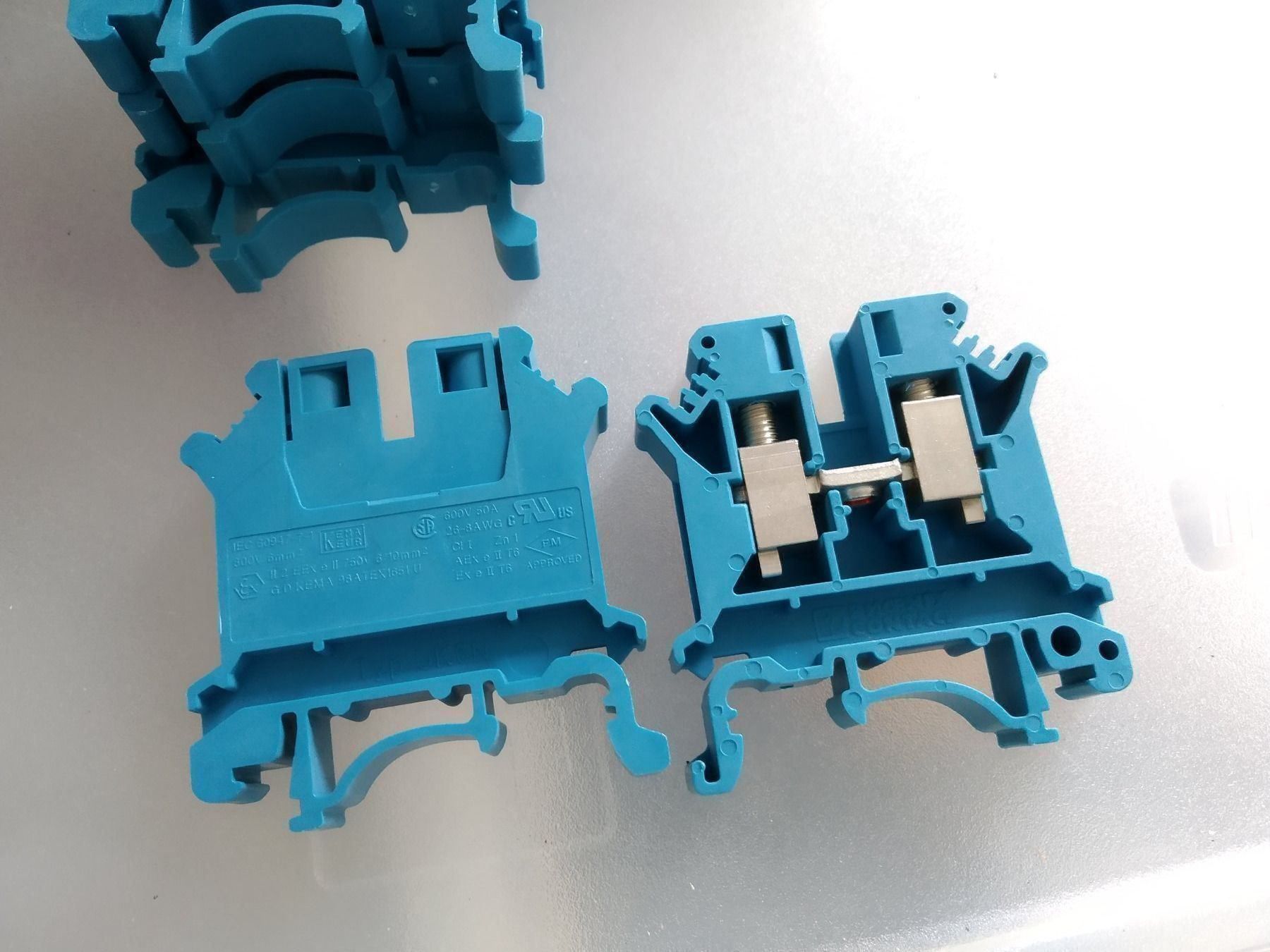 Elektronikbauteile: 25x Schraub - Klemmen blau, NEU – Neu (gemäss Beschreibung) aus Döttingen von Schlei 3