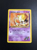 2000 Gym Heroes Sabrina’s Abra 91/132 1st edition NM Ab 1