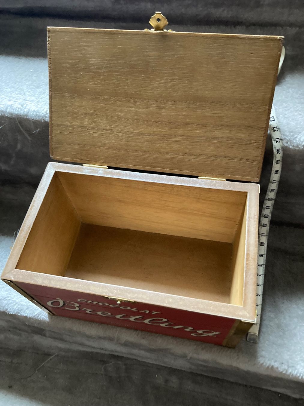 Breitling Portagioie: Breitling Holzschatulle - Exklusive Sammlerbox – Usato da Winterthur venduto da Arunasu 2