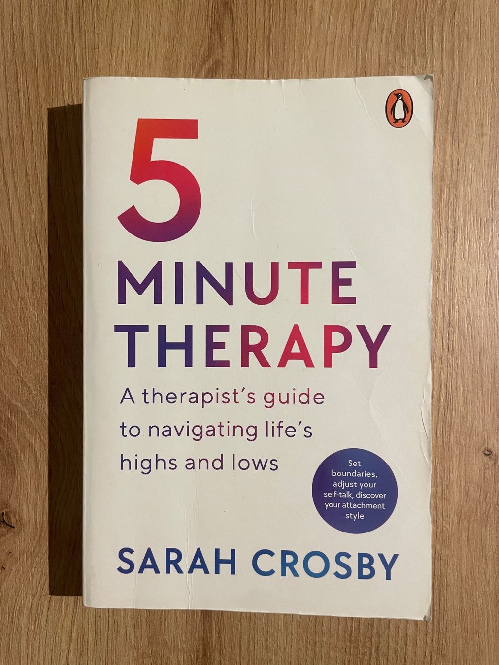 Libri: 5 Minute Therapy – Usato da Zürich venduto da Angelina.8032