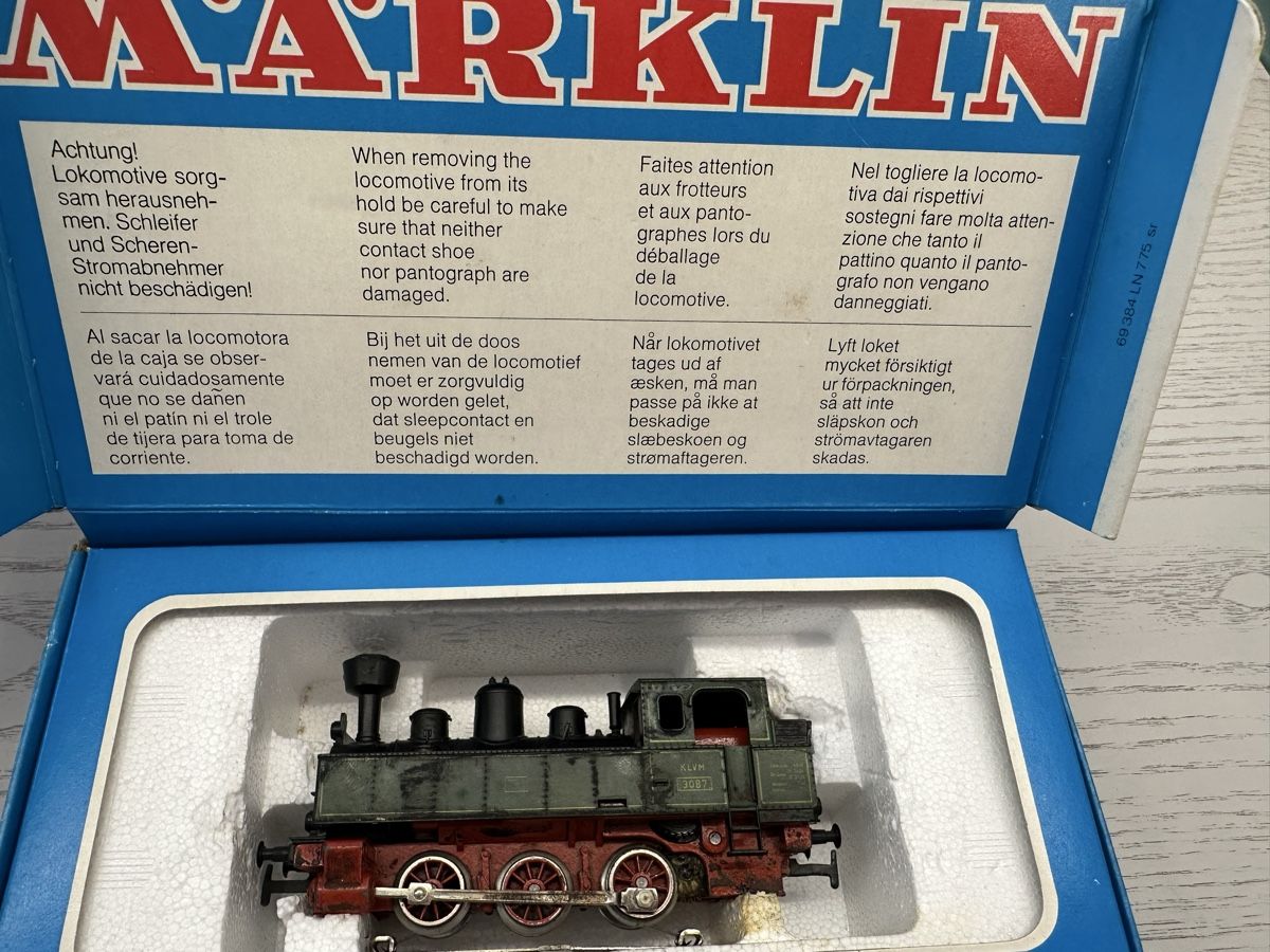 Märklin Modellini di ferrovie: Märklin 3087 K.L.V.M. – Usato da Lupsingen venduto da New-Haven 2