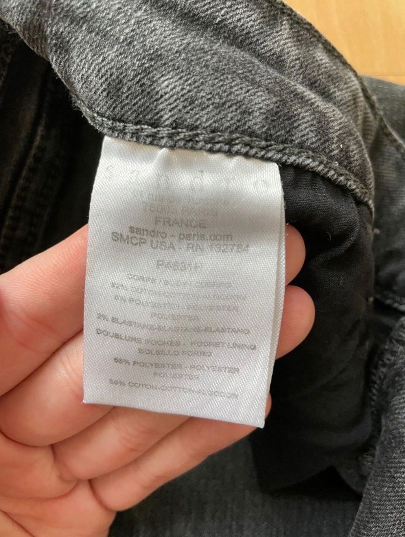 Sandro Jeans: Jeans Sandro gris 36 – Usato da Küssnacht am Rigi venduto da CALIFRASQUI 1
