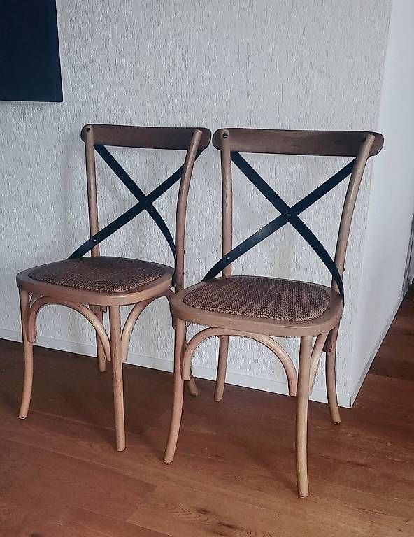 Maisons du monde Chaises: Lot 2 chaises bistrot – D'occasion à Ipsach par MalakoMo 3