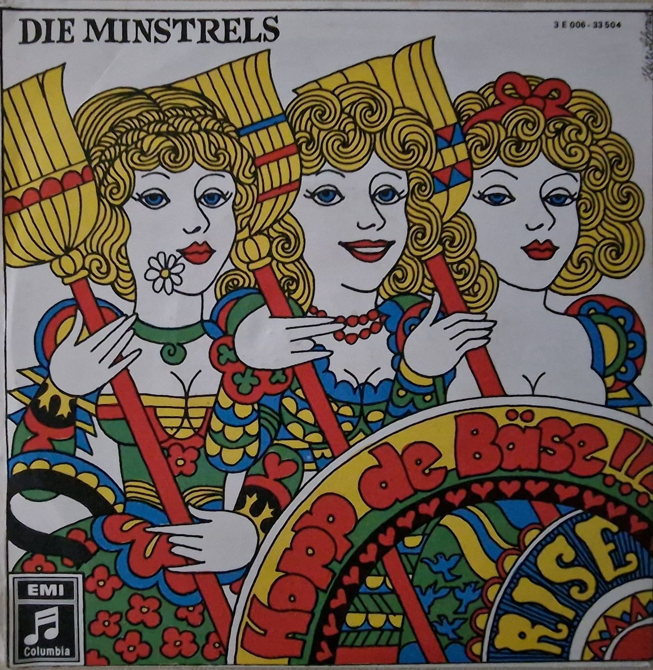 Schallplatten: Die Minstrels Single – Hopp de Bäse!!! / Rise – Gebraucht aus Root von atelier22 1