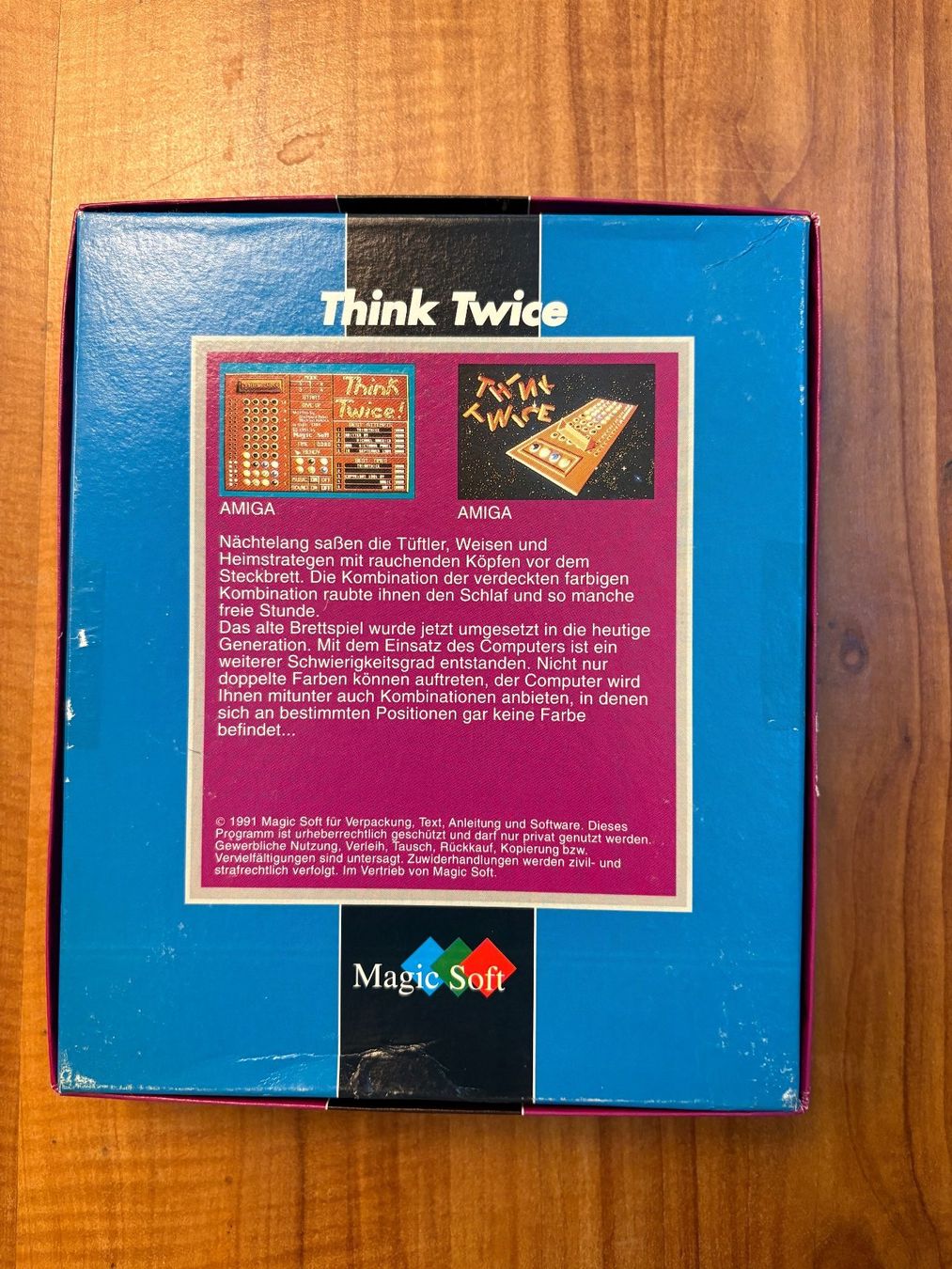 Giochi: Amiga Spiel: Think Twice – Usato da Niederhasli venduto da Manuf0 2