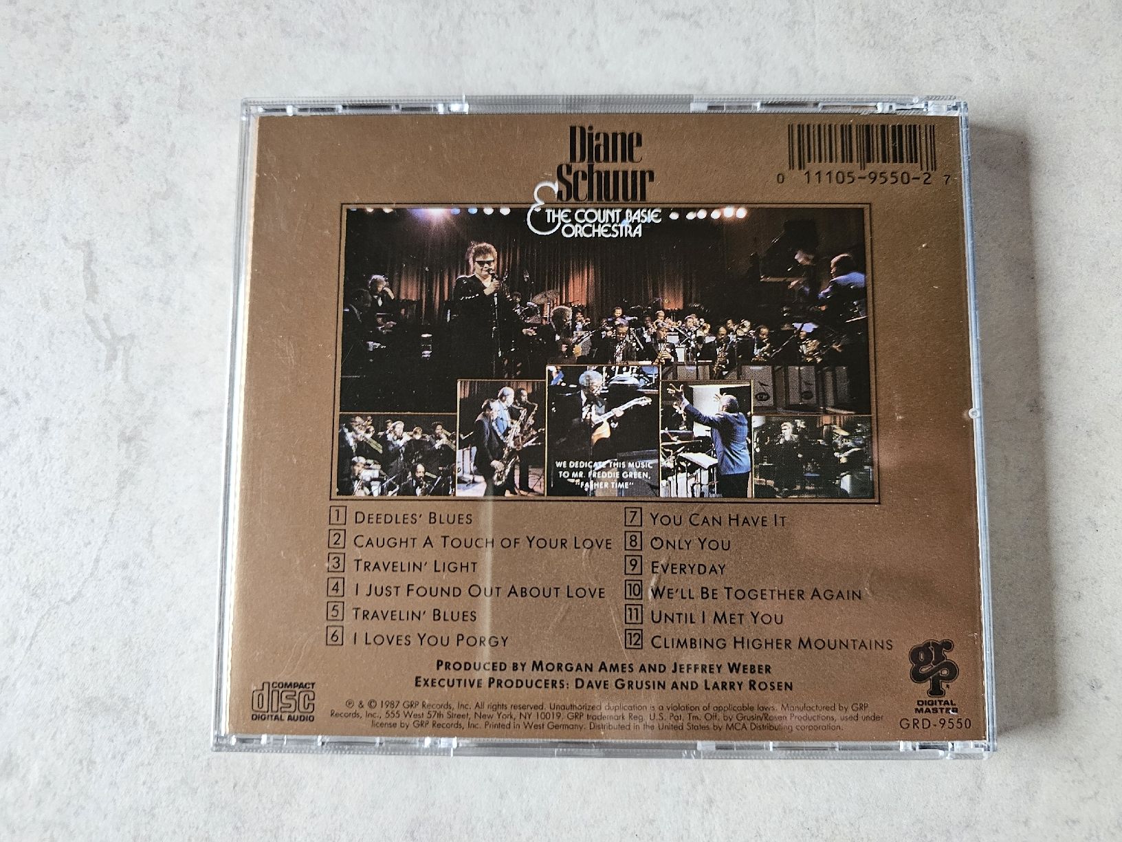 CDs: Diane Schuur & The Count Basie Orchestra / Digital Master – Gebraucht aus Schneisingen von backstore24 1