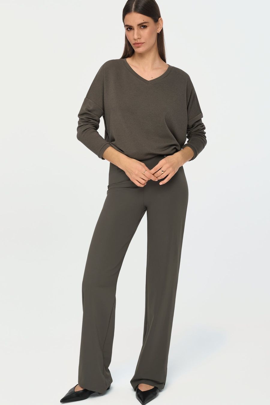 Ina Kess Maglioni & Felpe: Ina Kess Carou Sweater Ombre Gray Pullover – Usato da Münchenstein venduto da B771