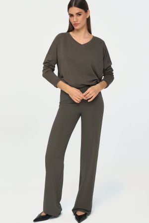 Ina Kess Carou Sweater Ombre Gray Pullover