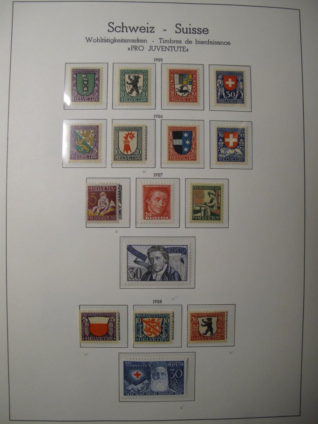 Album: Album mit Pro Juventute -2012 / Pro Patria-2010 Postfrisch – Usato da Wil SG venduto da fva01 5