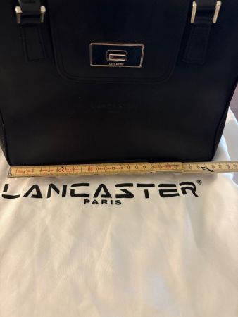 Sac à main Lancaster Paris en cuir noir - Intemporel!
