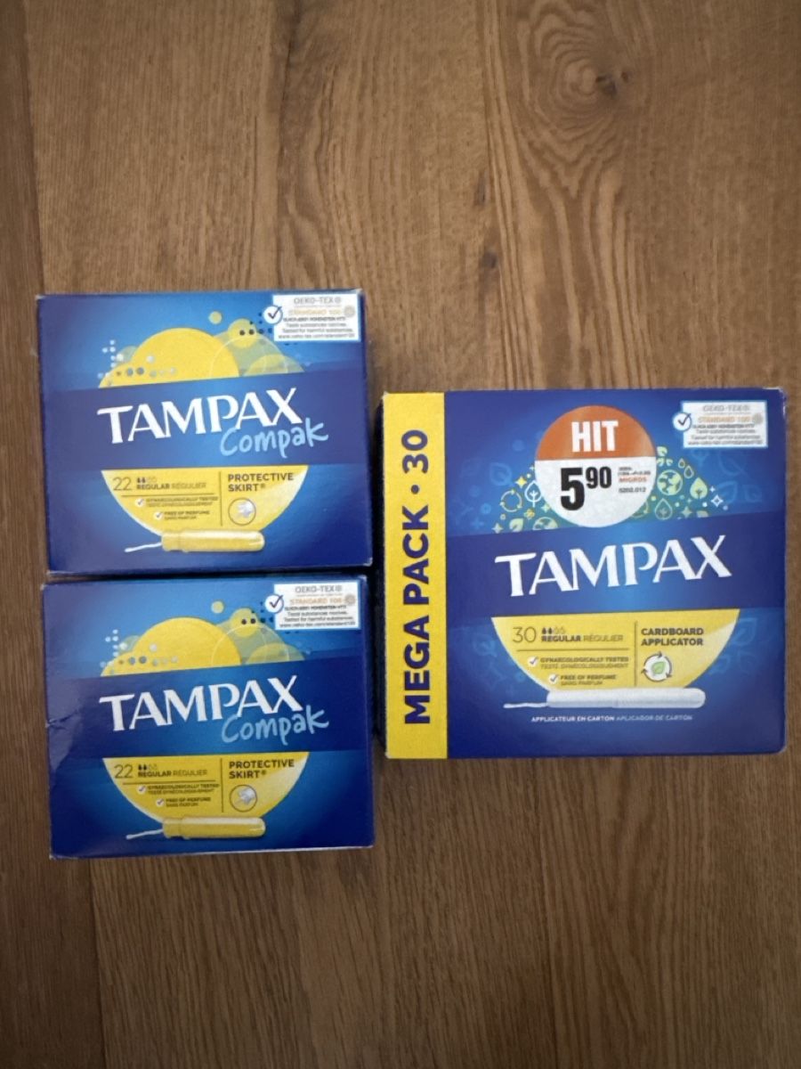 Altro per la cura del corpo: Tampax Compak, Regular, 60 Stk. – Nuovo e nell'imballaggio originale da Herisau venduto da Jumanji-J