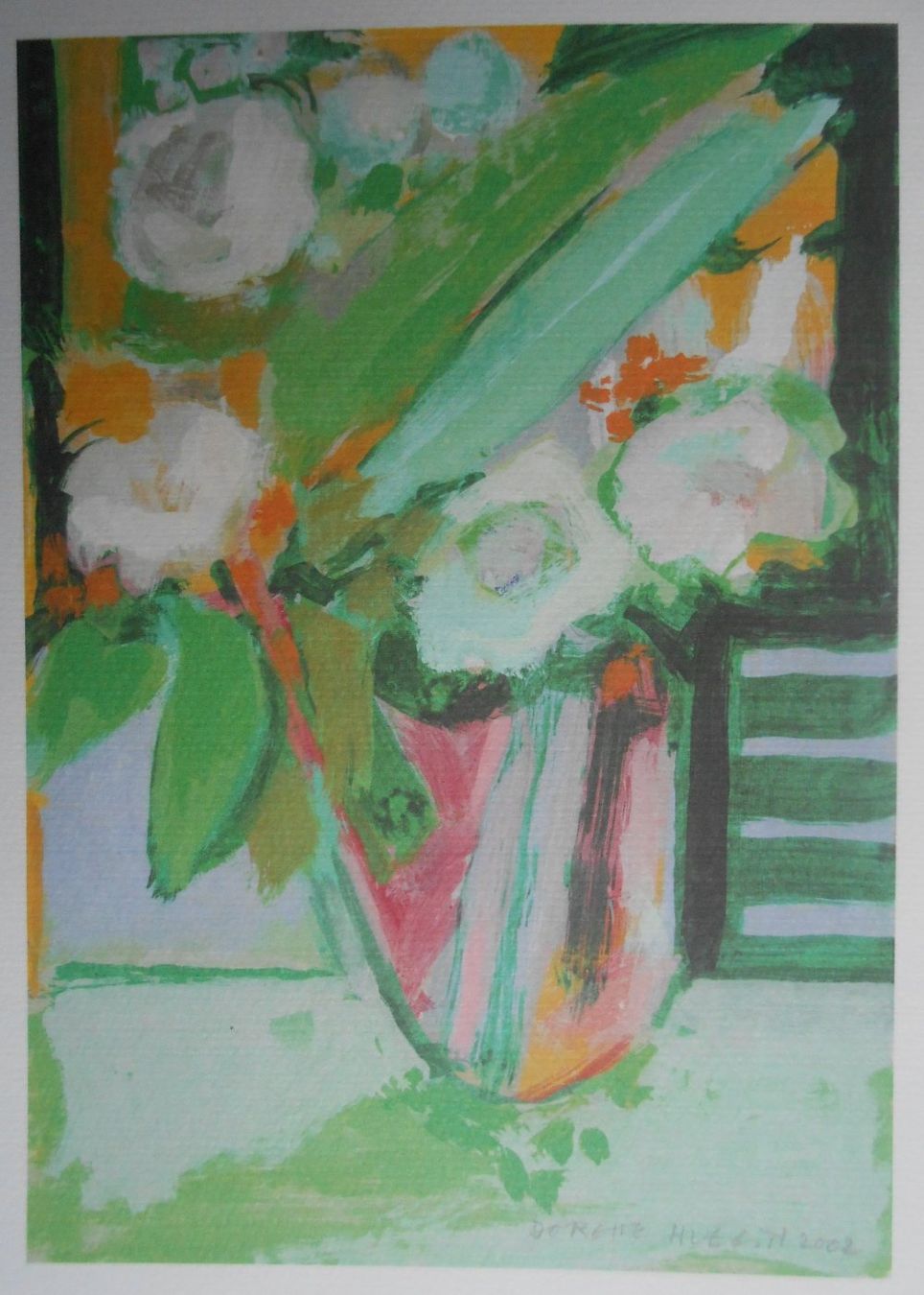Gemälde: Dorette Huegin. Aquarell von 2002. – Gebraucht aus Basel von Domba 1