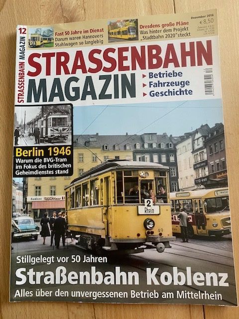 Riviste & Magazine: STRASSENBAHN MAGAZINE 2016 DEUTSCHLAND – Usato da Meilen venduto da jon_7mkz 9