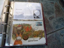 Münzbrief Sierra Leone