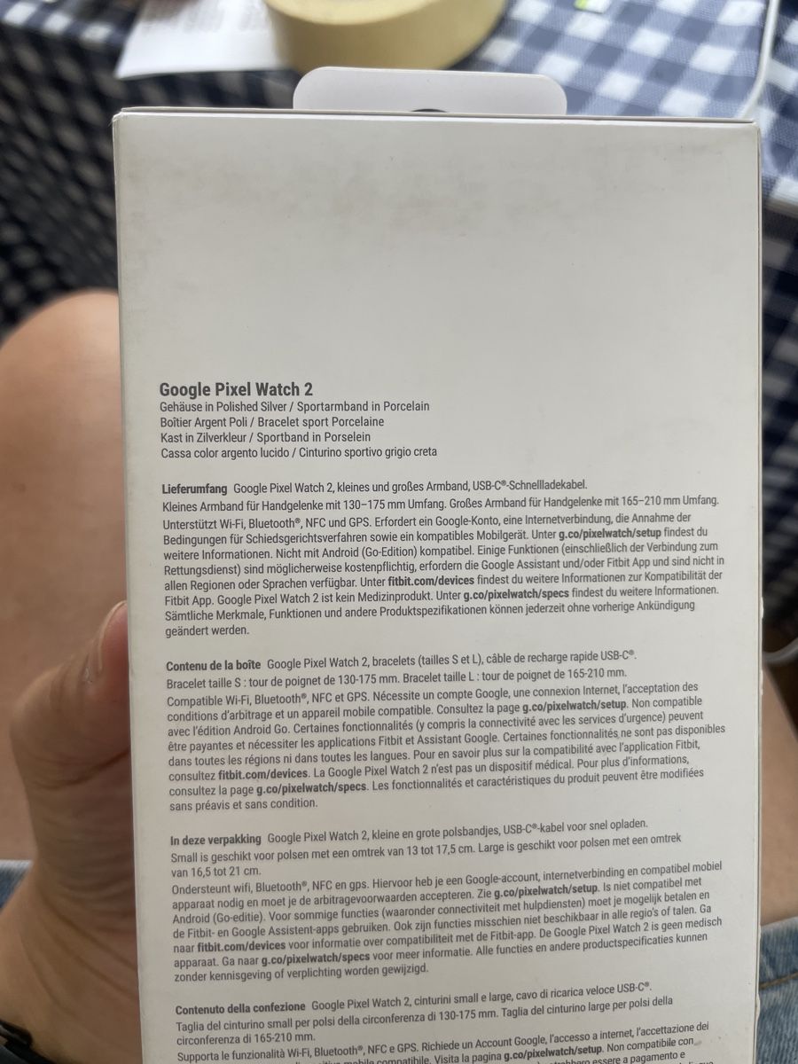 Google Smartwatch: Pixel Watch 2 mit OVP – D'occasion à Zürich par Waikiki57 2