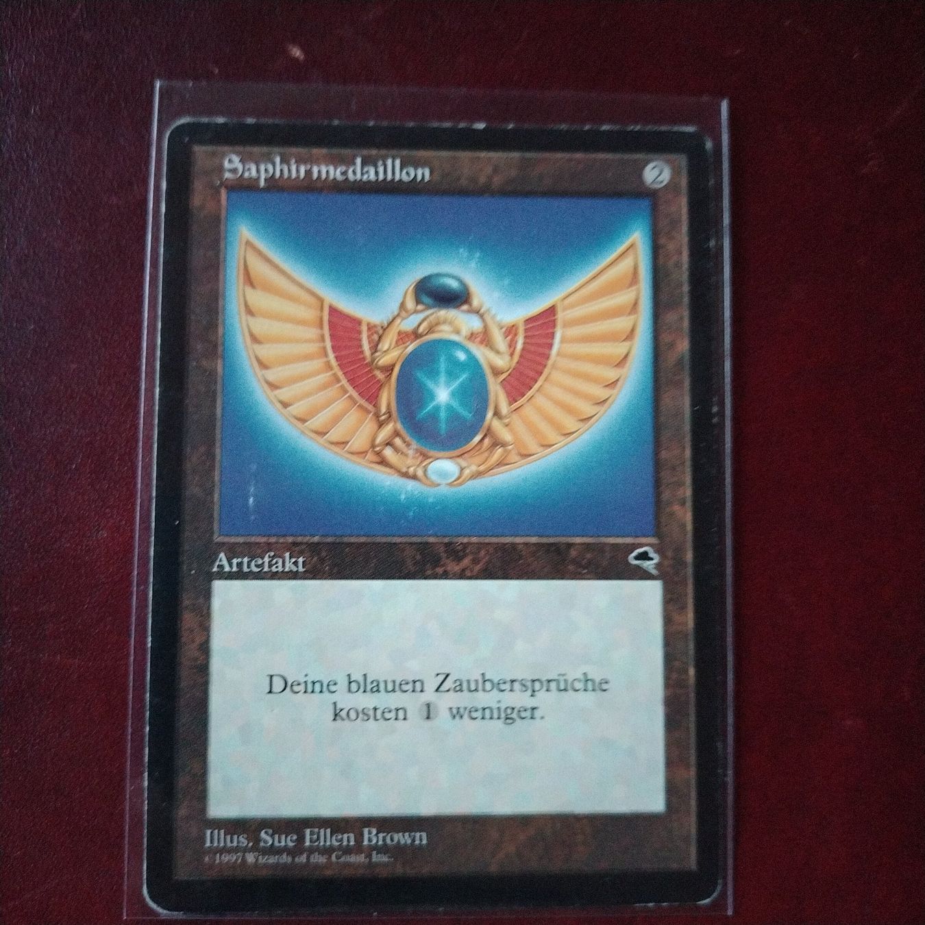 Magic The Gathering Sammelbilder & Trading cards: Saphirmedaillon MTG – Gebraucht aus Untersiggenthal von vonberner
