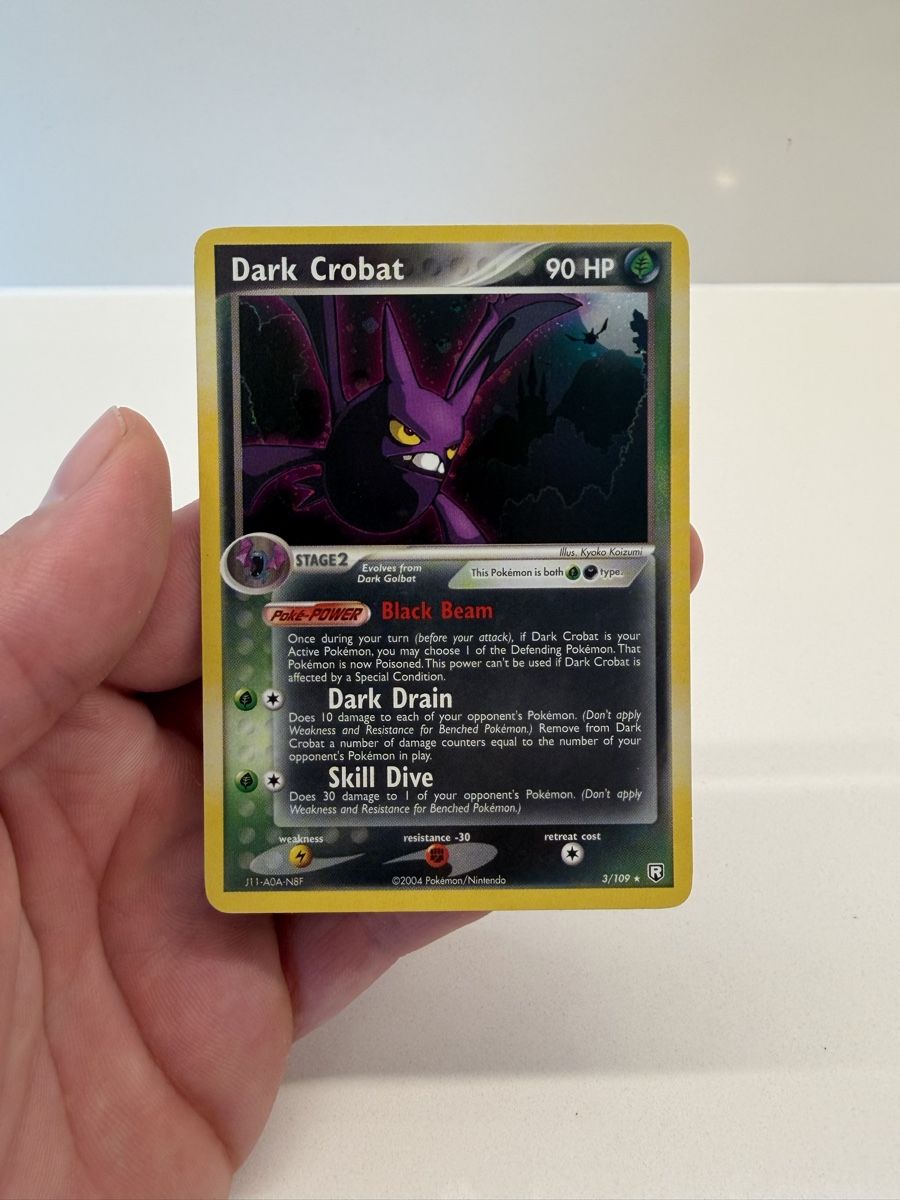 Pokémon Sammelbilder & Trading cards: Dark Crobat Holo Rare EX Team Rocket Returns 2004 – Gebraucht aus Arlesheim von WungaBunga 2