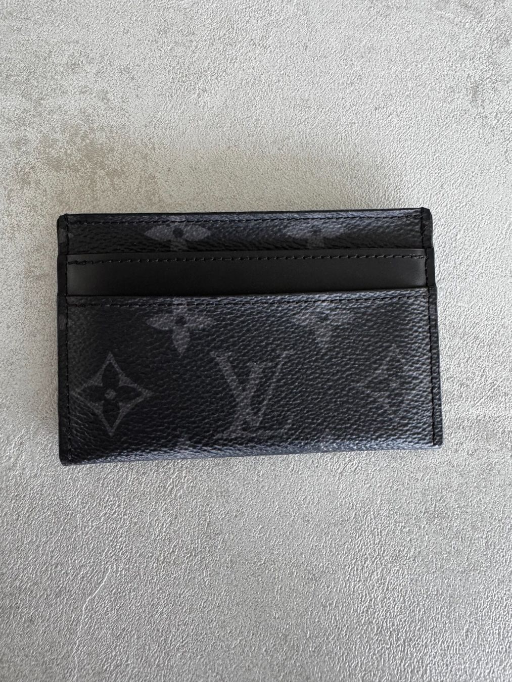 Portafogli: Portacarte Louis Vuitton - Monogram Nero – Usato da Vacallo venduto da Antor96