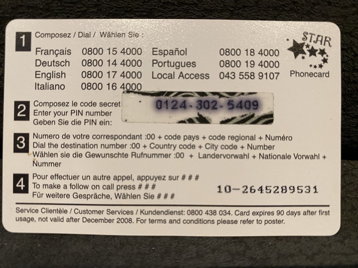 Schede telefoniche: Carte – Usato da Lausanne venduto da babacard10 1