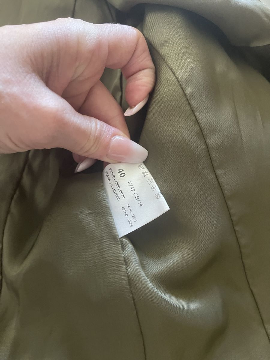 Jacken: Blazer Gr. 40 EU beige/khaki Übergangsjacke – Gebraucht aus Rüschlikon von Lajniii 7