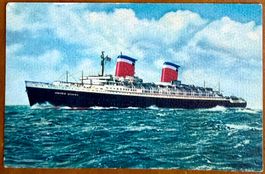 Paquebot - SS United States - 1952 Records Atlantique Nord