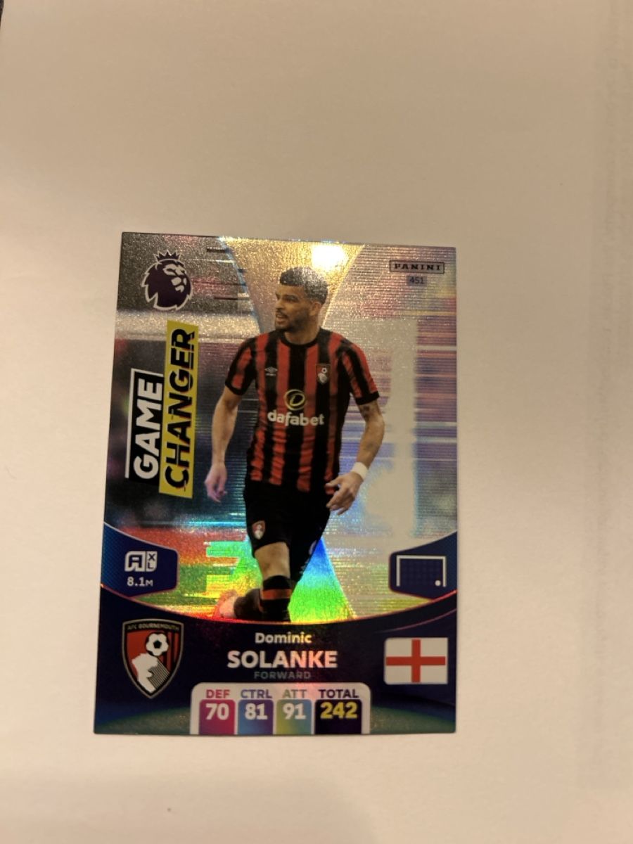 Panini Carte collezionabili: Solanke Panini 2024 – Nuovo (secondo la descrizione) da Zug venduto da Bure0