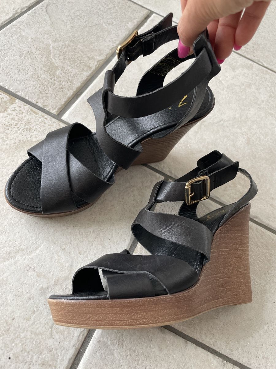 Scarpe da donna: Schuhe Gr.36, LEDER – Usato da Waltenschwil venduto da lina-04