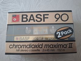 BASF Chromdioxid Maxima II, 2er Pack, NEU, OVP, Rarität! ...