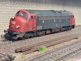 LOCOMOTIVE NOHAB DSB, MARKLIN, DIGITAL + PATINE