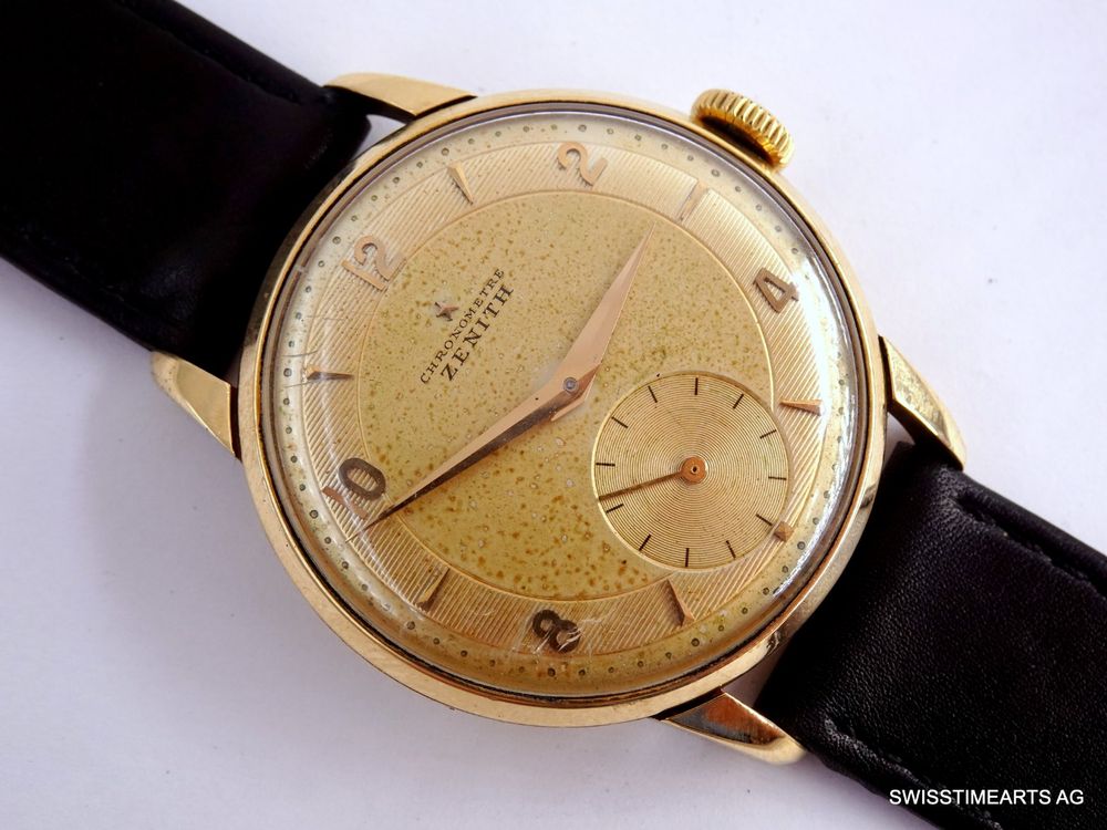 Zenith Cal 135 Chronometer 18k Zenith Port Royal 135 Rose Gold