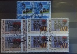 2537) 5 verschiedene ET im 4-Block Kt. 36.-