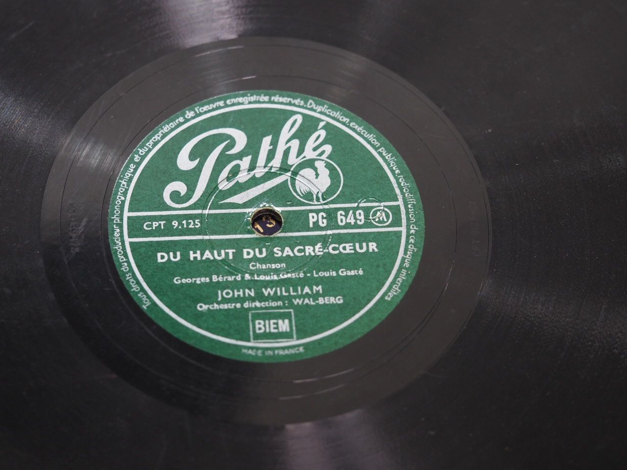 Dischi in vinile: DISQUES 78 TOURS – Usato da Lausanne venduto da Leag 8