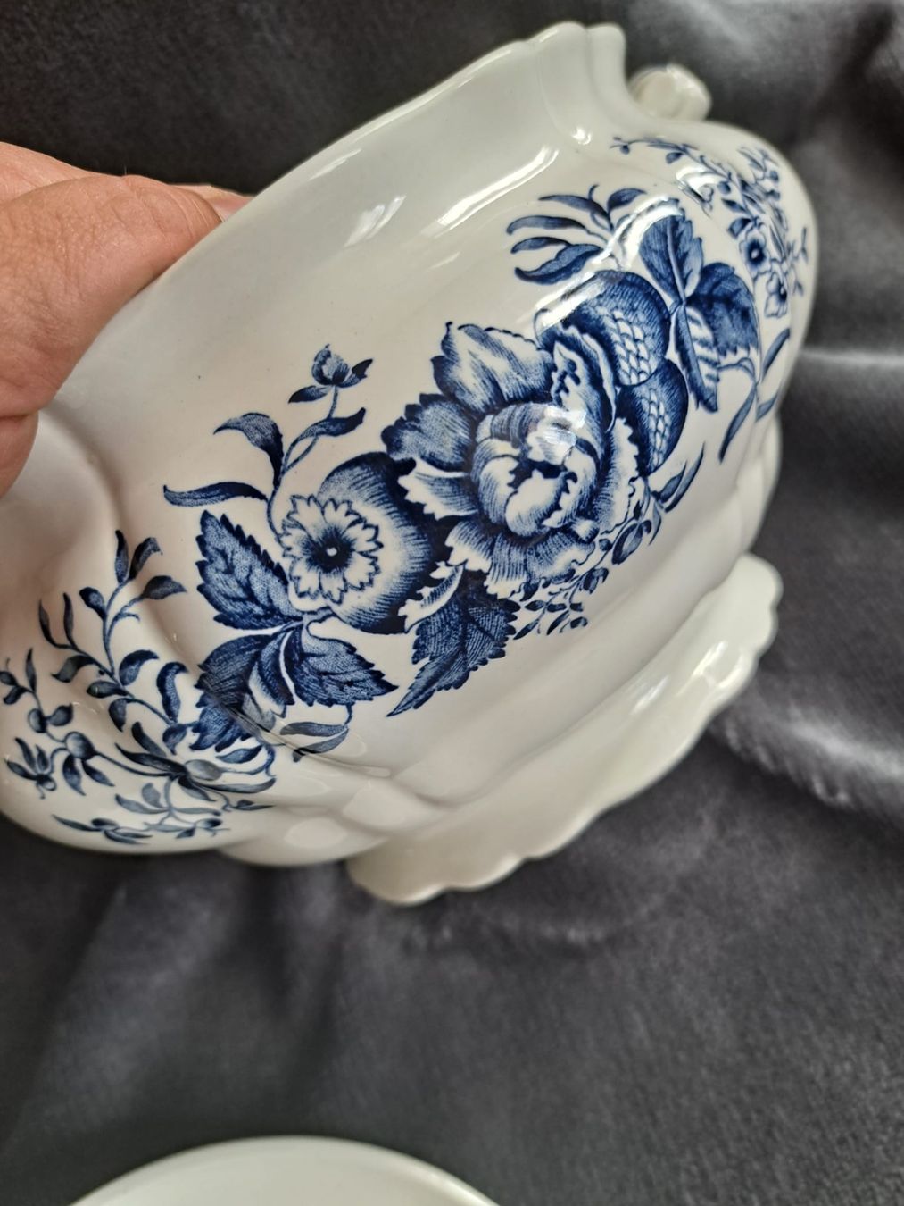 Ciotole: Suppentopf mit Deckel Booths Peony Blue  – Usato da Eschlikon TG venduto da zuzanka80 6