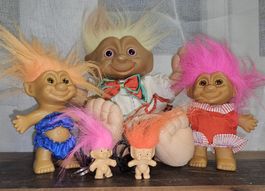 Troll-Sammlung aus den 90ern Vintage / Retro