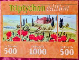 Puzzle Triptychon - 3 Puzzle in einem