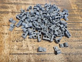 lego 11458 lot de 100 pièces Dark Bluish Gray Plate,