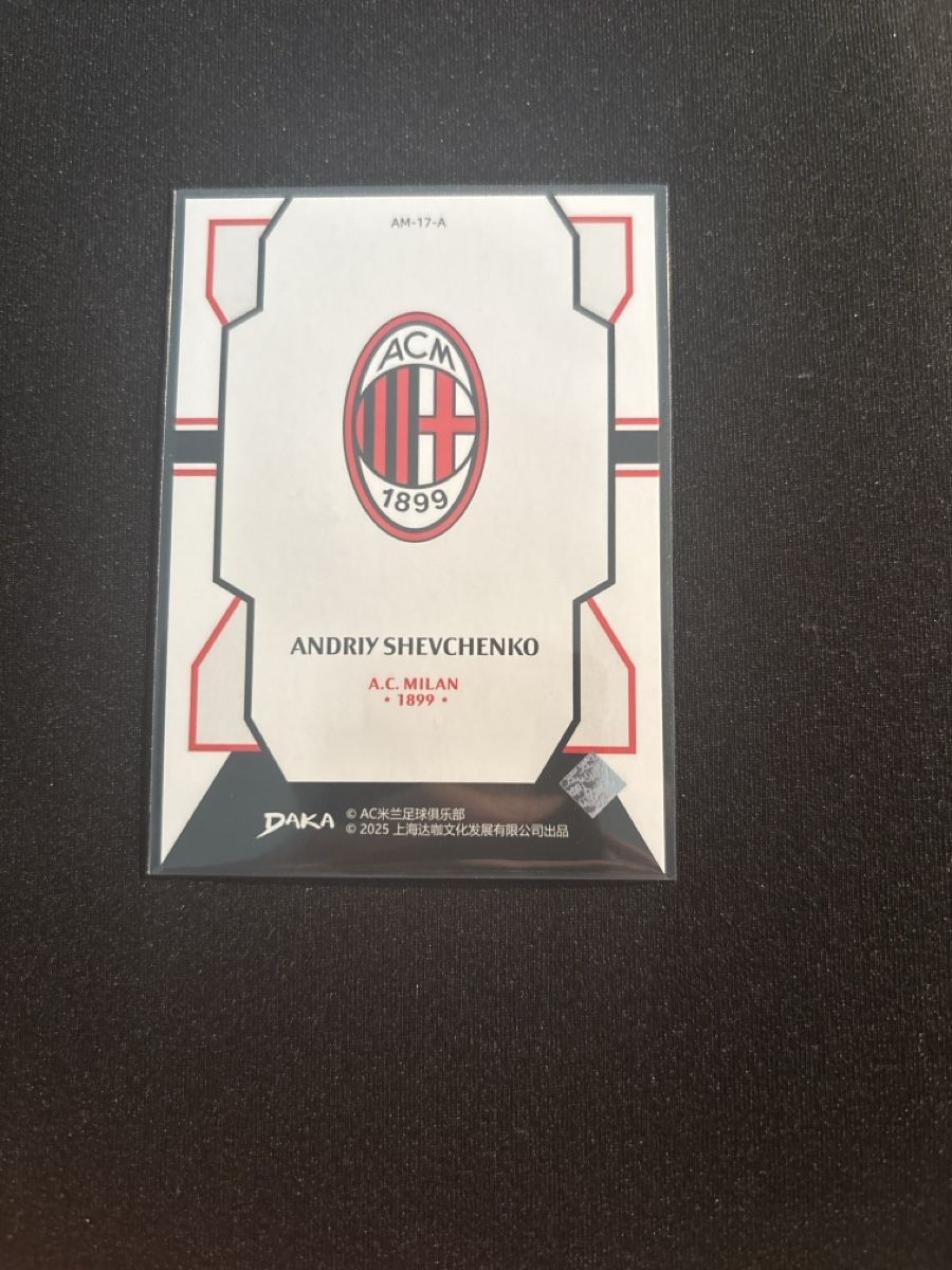 Carte collezionabili: Daka - Andriy Shevchenko - AC Milan - Top Audience  – Usato da Kaiseraugst venduto da Baum_12 1